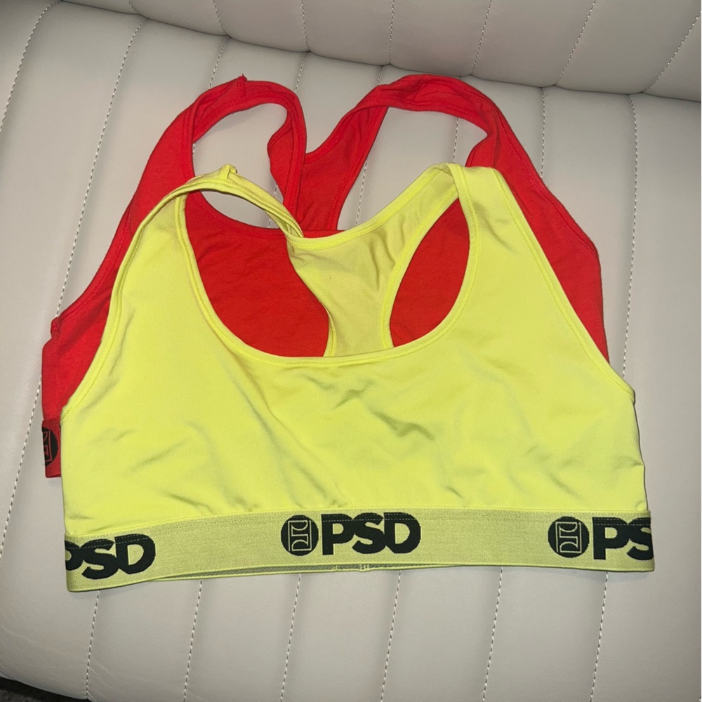 PSD Red and Yellow Activewear Set